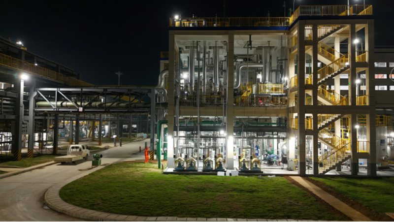 聚焦“135” 攻堅“半年紅”? | 中國化學四化建湖北宜化燒堿項目刷新國內氯堿建設投產最快紀錄